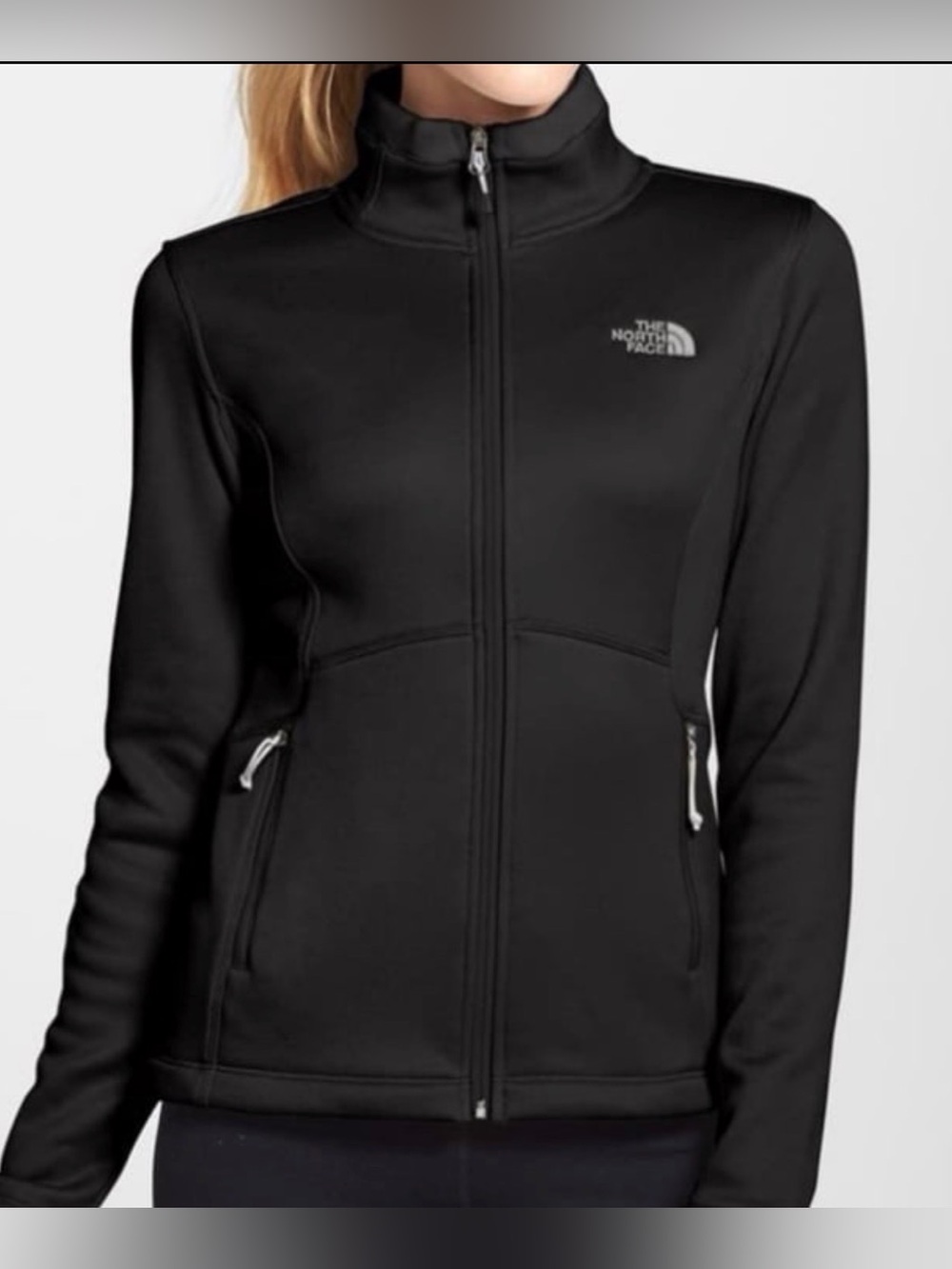 The North Face Agave Full Zip Jacket Women’s Size Large  - Black